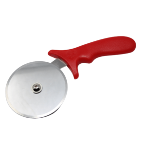 American Metalcraft Pizza Cutter Red 4'' - PIZR-2
