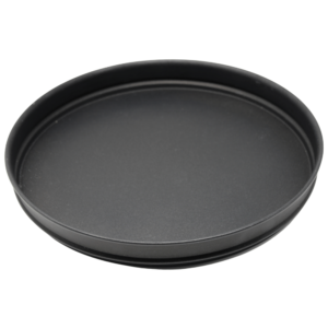Crown Deep Dish Black Steel Pizza Pan 16" - 501-01516