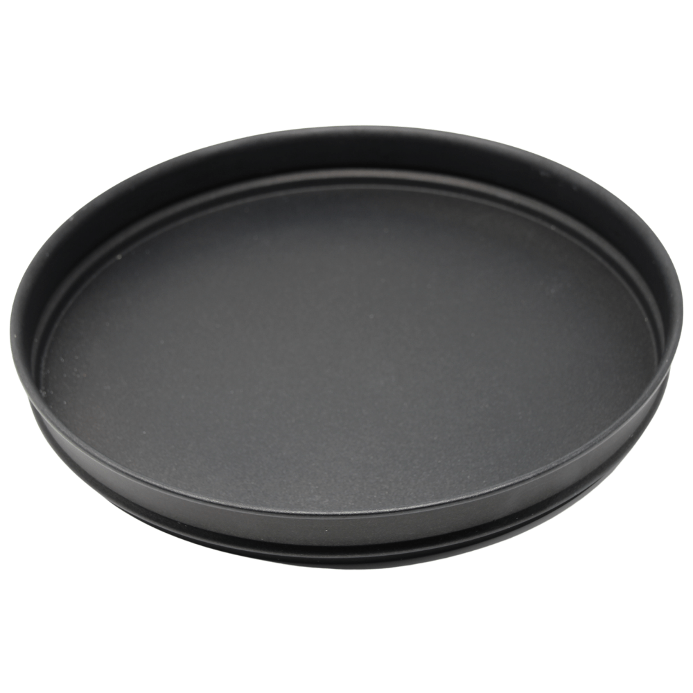 Crown Deep Dish Black Steel Pizza Pan 16" 50101516 ☑️ Canada Food