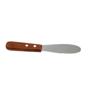 Royal Butter Spreader 6'' S/S Wood Handle - ROY SS W