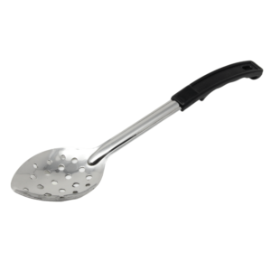 Update Perforated Serving Spoon 13'' - Black Handle - BBPF-13N