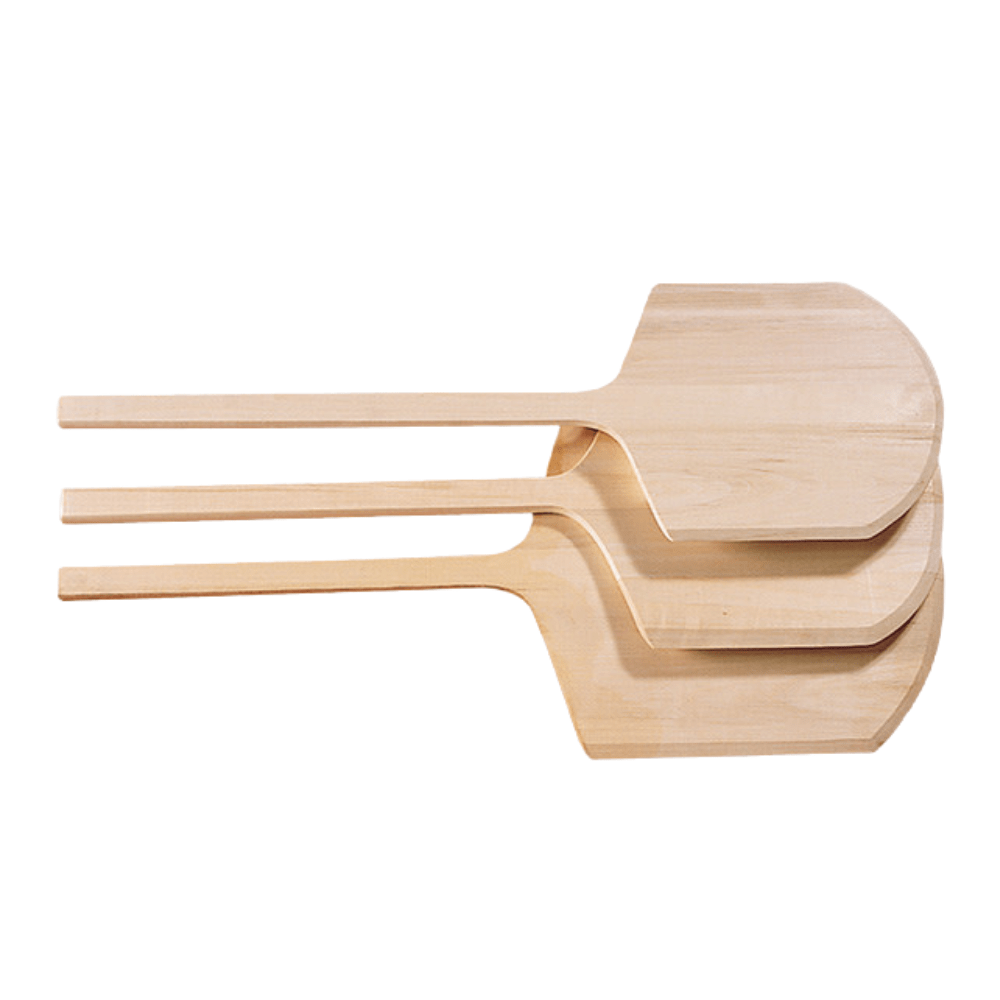 American Metalcraft Wood Pizza Peel 16" x 17" - 42" Overall - 4216