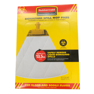 Rubbermaid Bio Hazard Spill Mop Heads 13.5 OZ