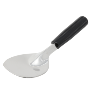 Winco Ice Cream Spade Stainless Black Handle - ICS-1