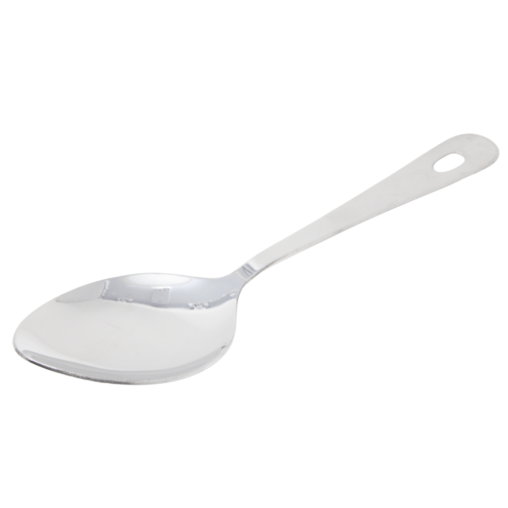 Vinod 10" Solid Stainless Steel Basting Spoon - SBH-10
