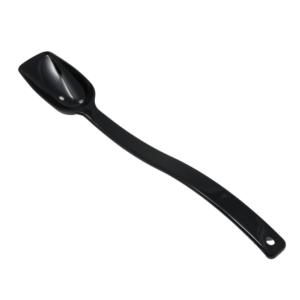 Cambro Black Slotted Serving Spoon - SPOP10CW10