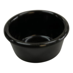 Carlisle 6oz Plastic Ramekin Black - S28603