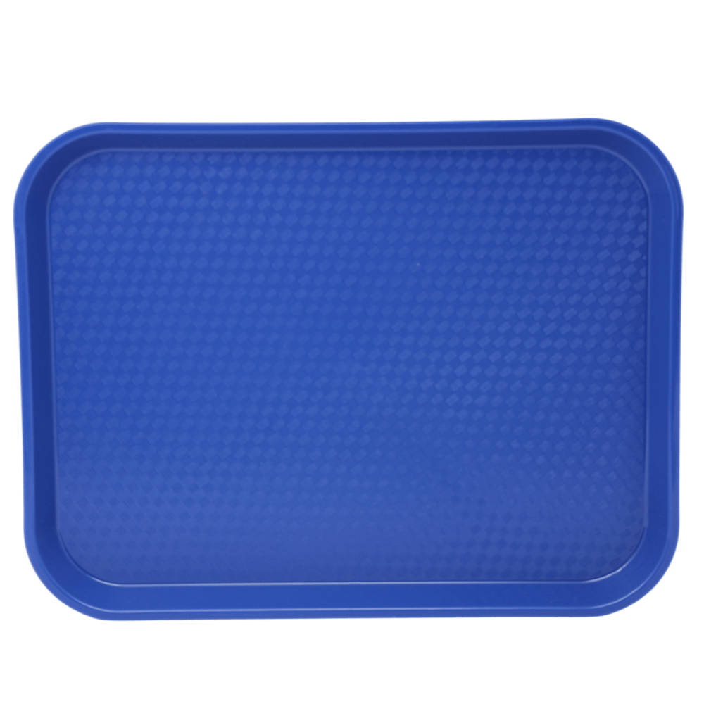 Cambro Tray Fast Food 10'' x 14'' Navy Blue - 1014FF186