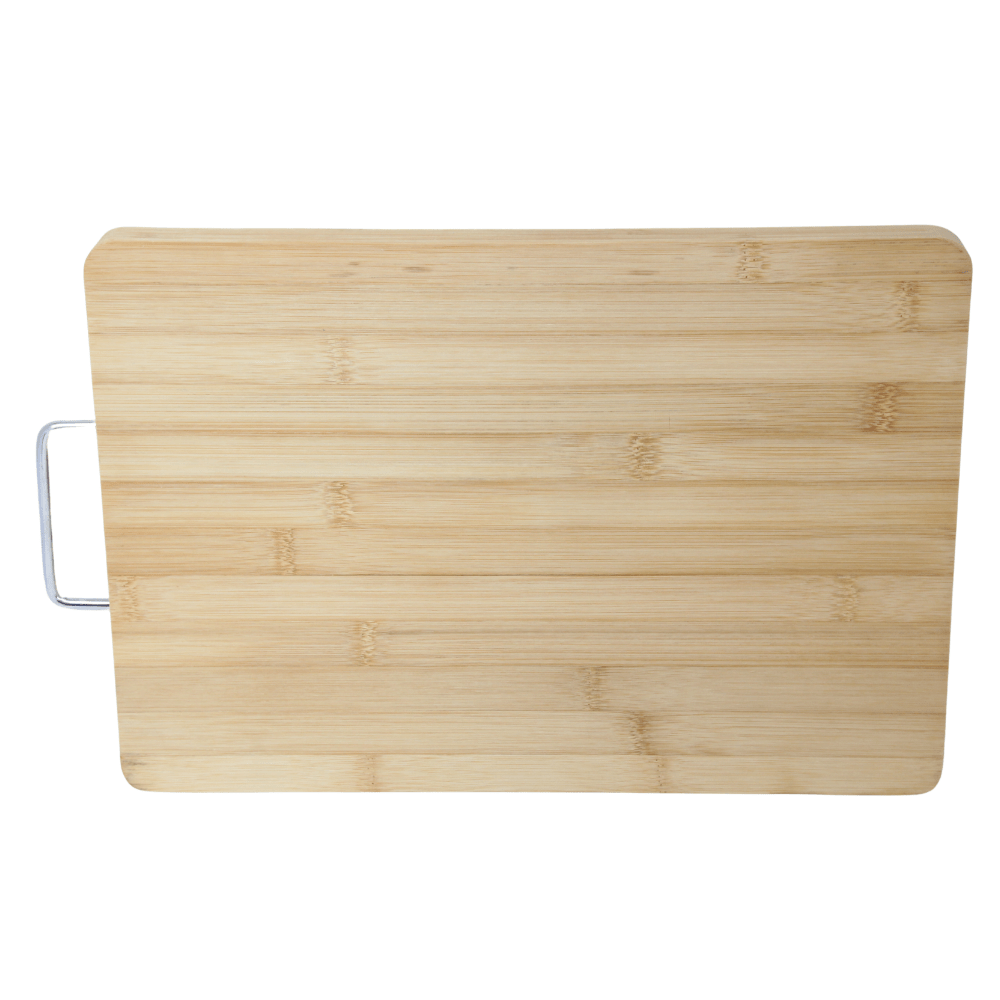 Baylee Wooden Cutting Board With S/S Handle 14" x 10" - 21410
