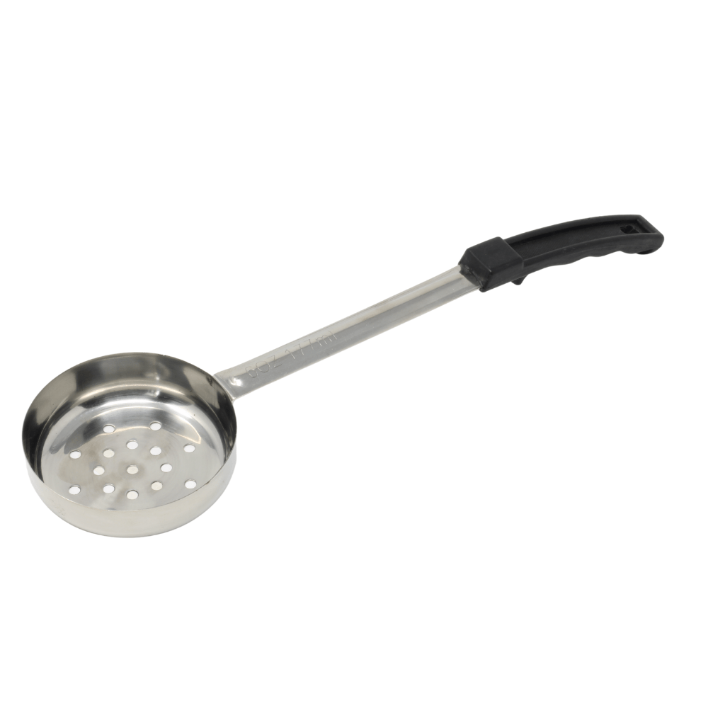JR Portion Control Spoon Perforated 6 oz Black JR Portion Control Spoon Perforated 6 oz Black
