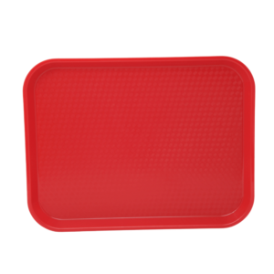 Cambro Tray Fast Food 12'' x 16'' Red - 1216FF163