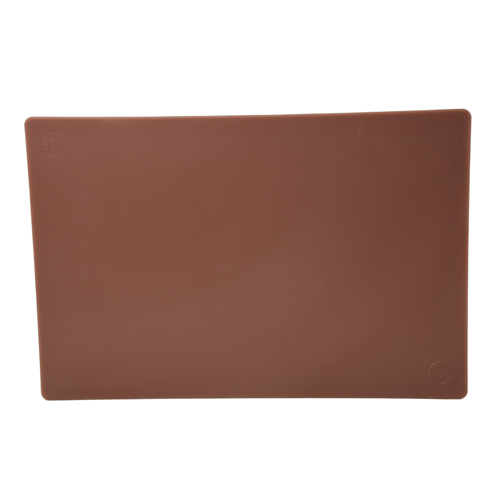 Winco Cutting Board 18" x 24" 1/2" Brown - CBBN-1824