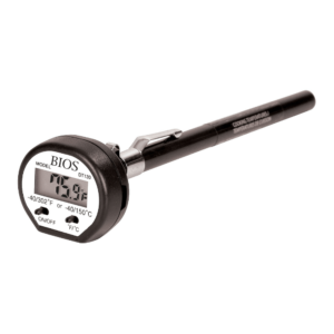 BIOS Digital Pocket Thermometer Black - DT130