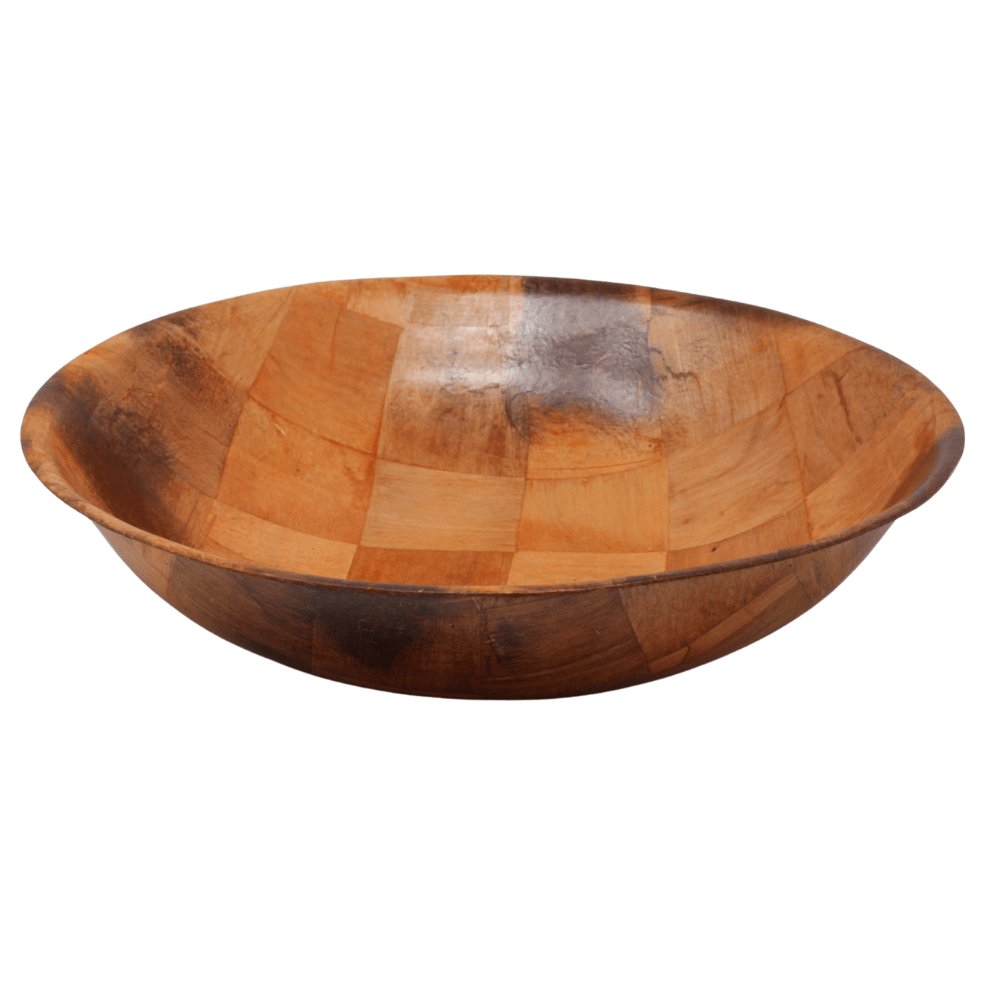 Update/Winco Salad Bowl Woven Wood 16'' Round - WSB-16 Update/Winco Salad Bowl Woven Wood 16'' Round - WSB-16