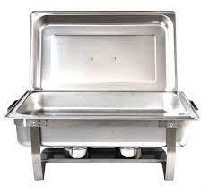Omcan Chafing Dish Foldable Legs 9 Ltr