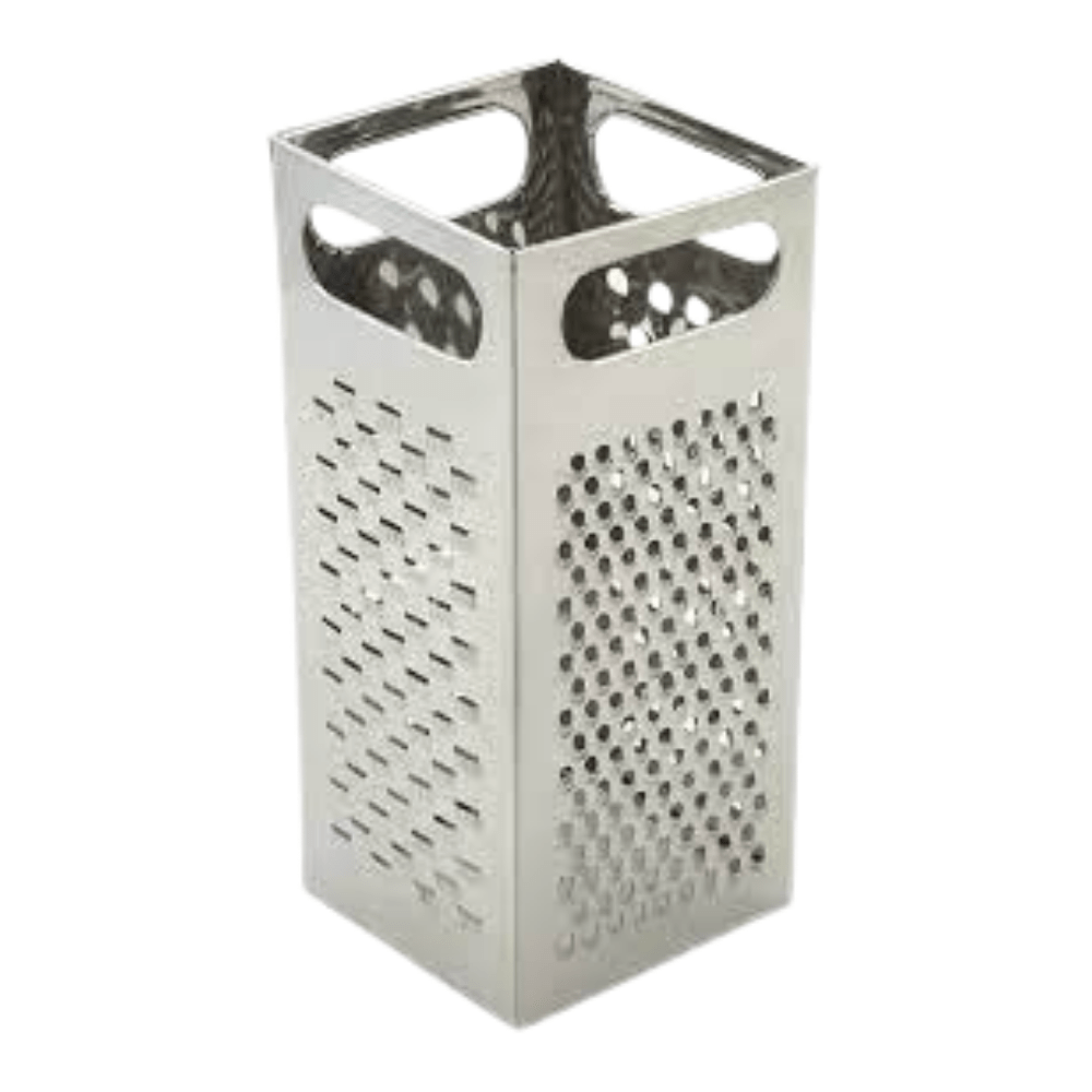 Winco Square Box Grater 9"x4" - SQG-4