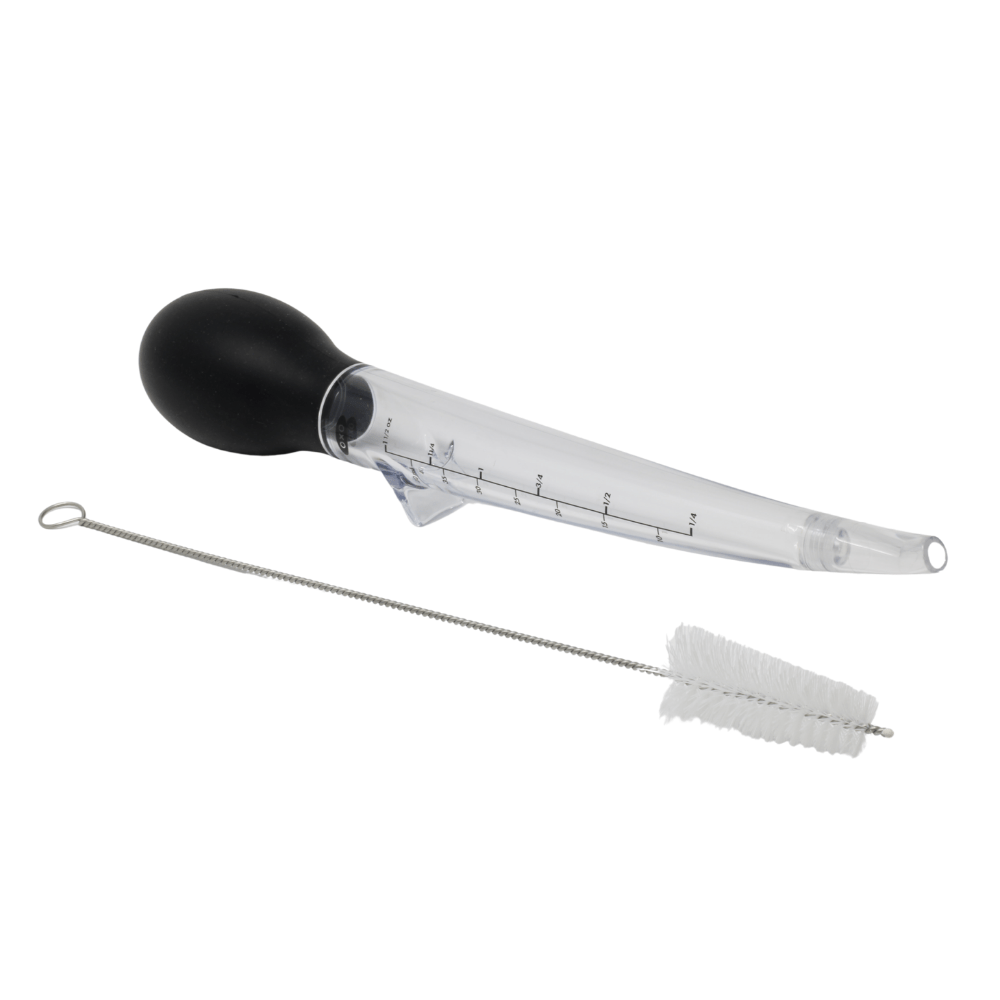 OXO Angled Baster With Cleaning Brush