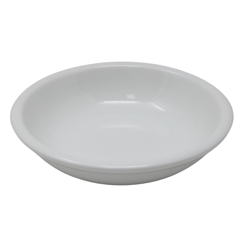 White Wide 2 oz Saucer X048 - 2998