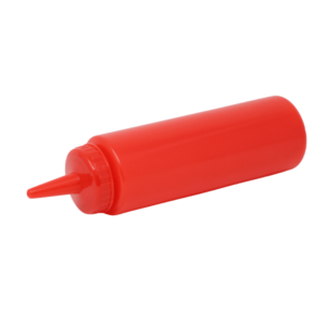 Squeeze Bottle 8oz Red - 6818