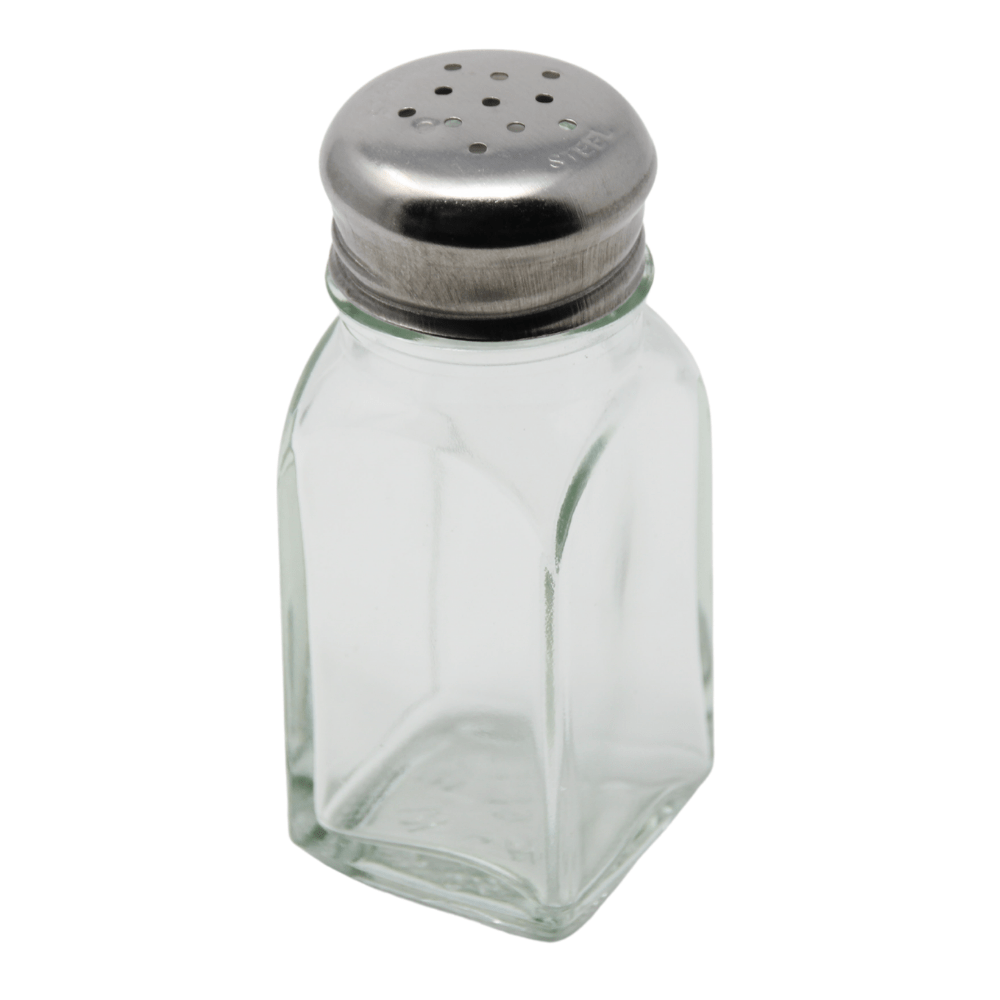Winco Salt & Pepper Shaker 2 Oz Square - 6672
