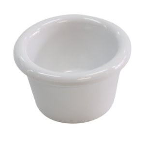Carlisle 1.5oz Plastic Ramekin White - S27502