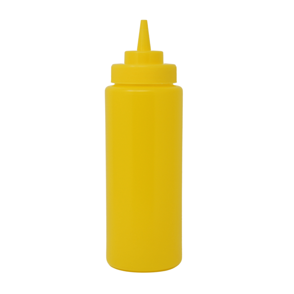 Wide Mouth Squeeze Bottle 24oz Yellow - 6922