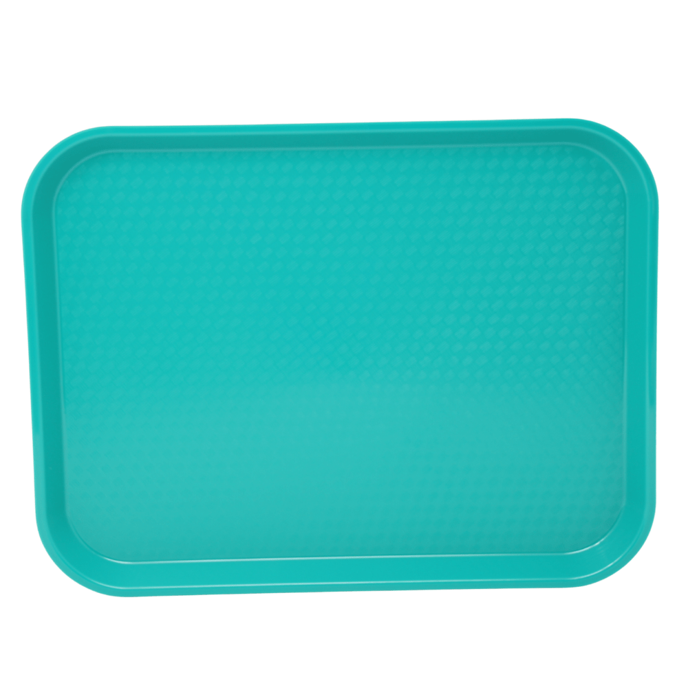 Cambro Tray Fast Food 10'' x 14'' Teal - 1014FF414