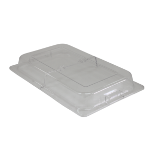 Winvco 1/1 Hinged Opening Full Size Clear Insert Lid - C-DPFH