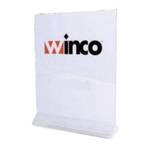 Winco Acrylic Table Sign Holder 8"x11" -  ATCH-811