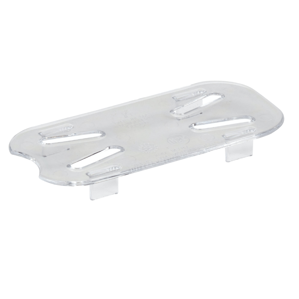 Cambro 1/9 Clear Drain Insert - 90CWD135