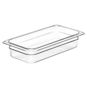 Cambro 1/3 Clear Insert 2.5'' Deep - 32CW135