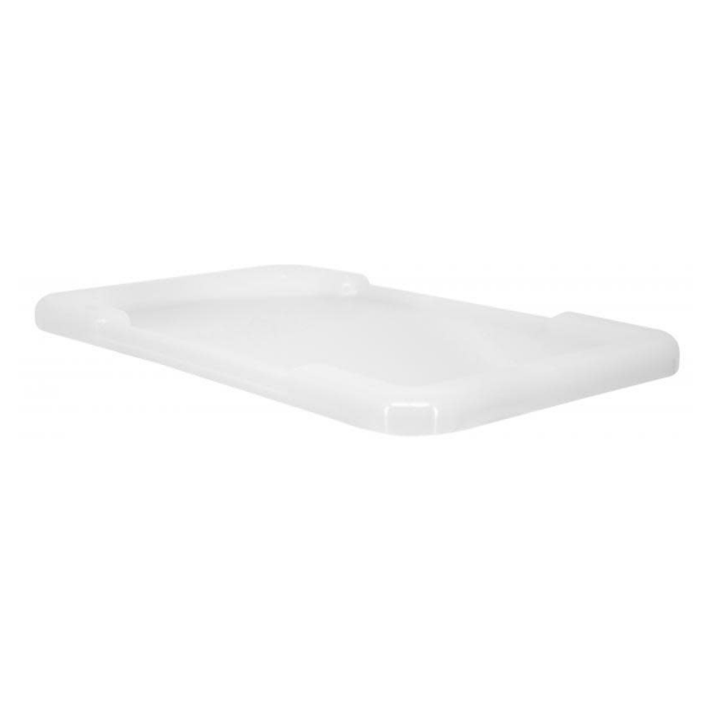 White Lids for Meat Lug Tote Boxes - 10963