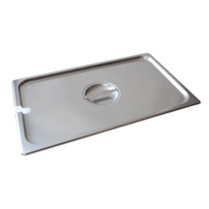 RED 1/1 Stainless Steel Insert Lid Notched- 6000CS