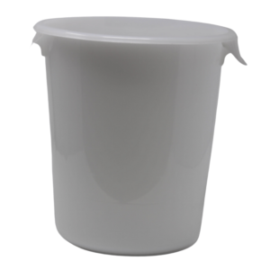 Rubbermaid 8 Qt. White Round Food Storage Container - FG572400WHT