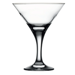 Pasabahce Bistro Stemware - Martini Glasses - 6.25OZ - 136 mm High - 44410 - 1 Dozen