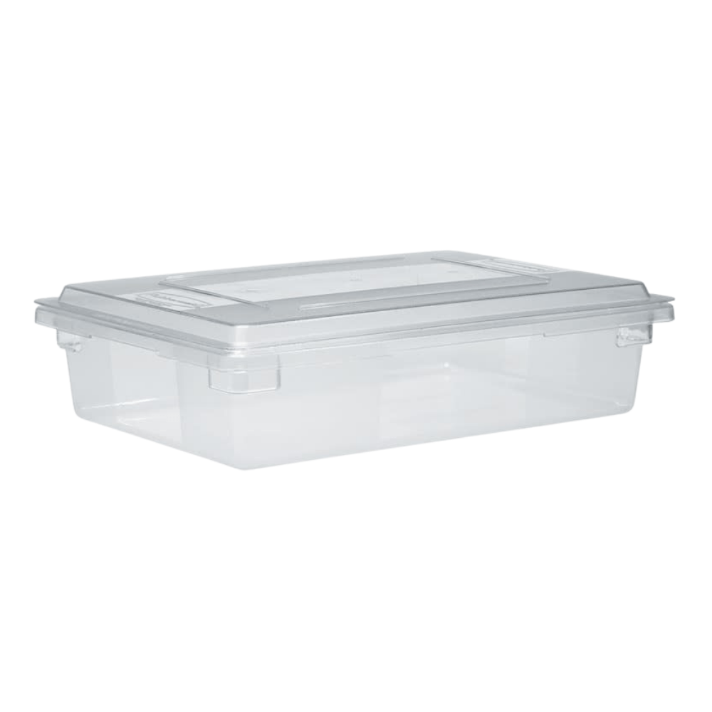 Rubbermaid X Food Tote Box Lid Clear 18 x 26 x 1 (Box Seperate) -  FG330200CLR ☑️ Canada Food Equipment