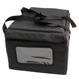 Insulated Delivery Bag - Black - 25" x 17" x 11" - 9422