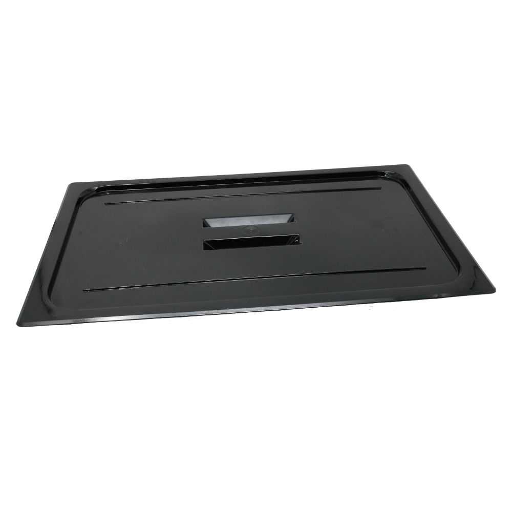 Cambro 1/1 Black Cold Insert Lid With Handle - 10CWCH