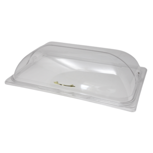 Winco 1/1 Dome Cover Full-Size Flip Opening
