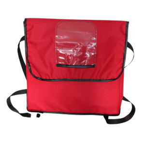 Insulated Pizza Delivery Bag  Red  18"x18"x7"-DP163R