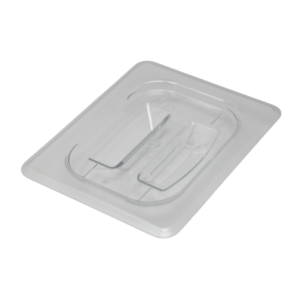 Cambro 1/8 Clear Insert Lid With Handle - 80CWC135