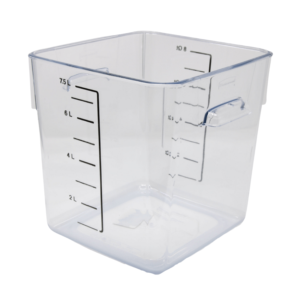 Rubbermaid Food Storage Container Clear Square 7.5L/8Qt - 2020977
