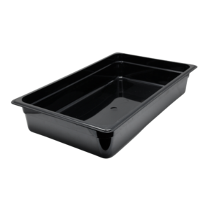 Cambro 1/1 Insert High Heat Black 4'' Deep - 14HP110