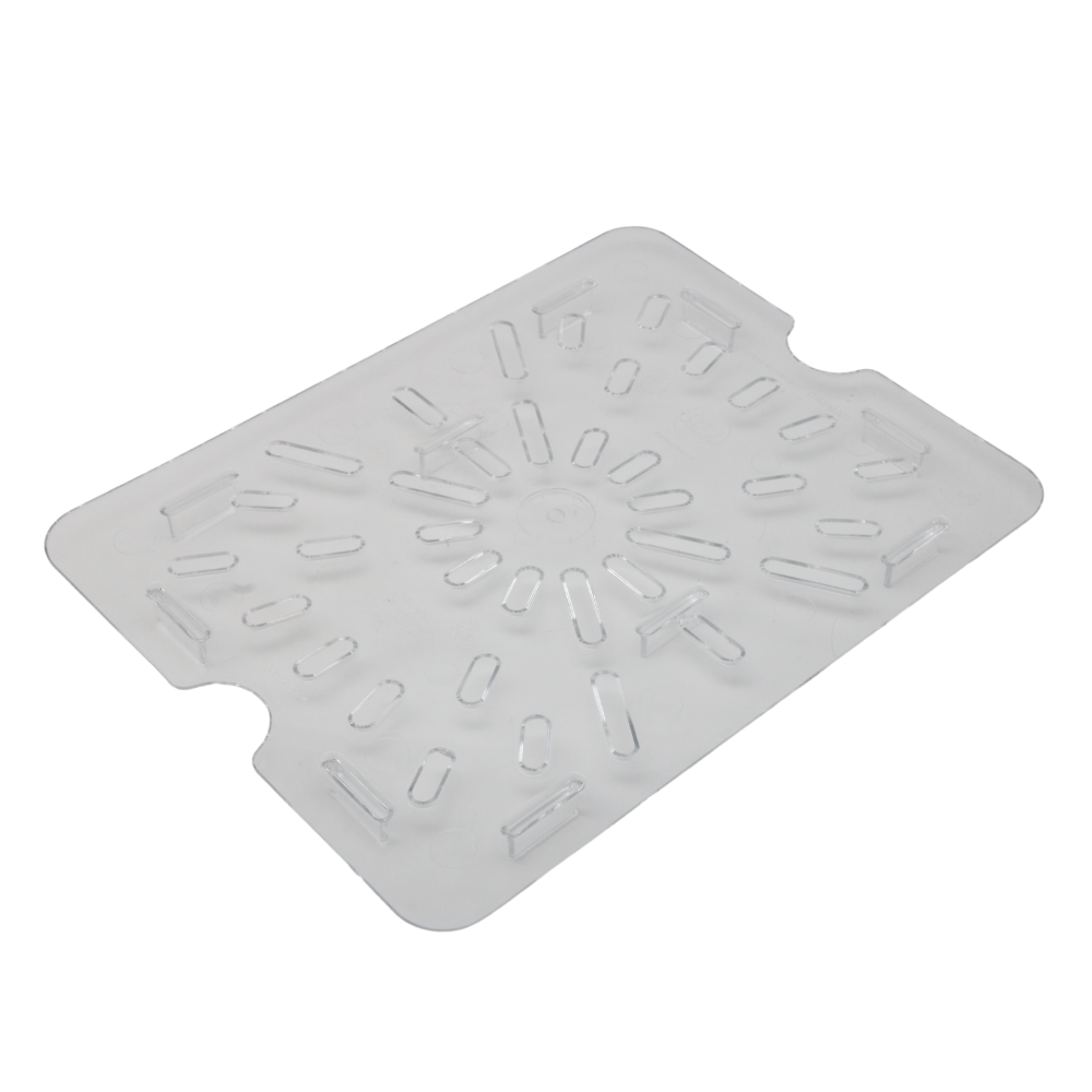 Cambro 1/2 Drain Insert Clear - 20CWD135