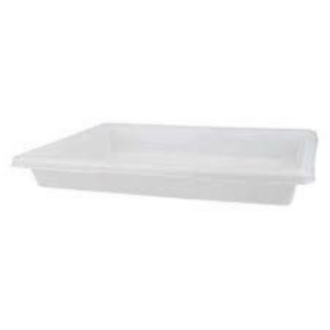 RM Food/Tote Box 26x18x3.5" White-Fg3506