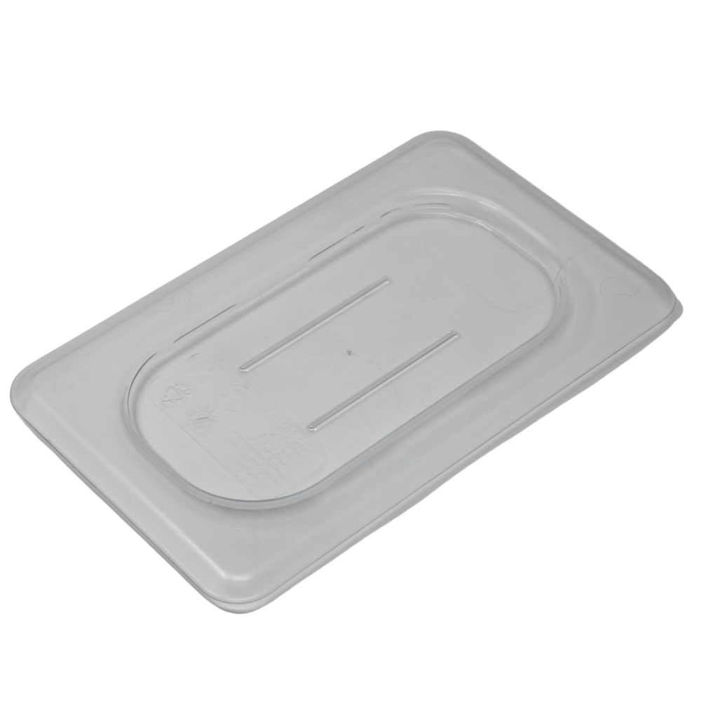 Cambro 1/9 Clear Insert Lid - 90CWC135