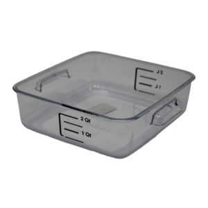 Rubbermaid Food Storage Container Clear Square 2L/2Qt - 2020982