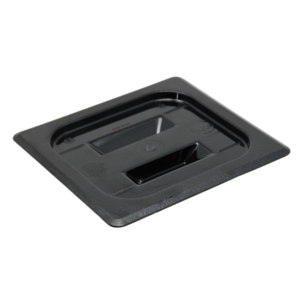 Cambro 1/6 Black Cold Insert Lid With Handle - 60CWCH110