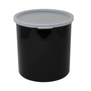 Cambro Plastic Jar 2.7 QT Black - CP27110