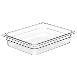 Cambro 1/2 Clear Insert 2.5" Deep - 22CW135